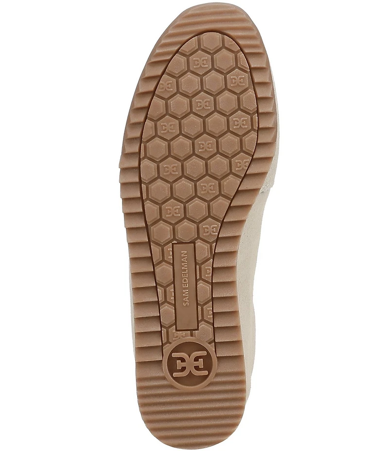 Sam Edelman Isella Suede Logo Lace Up Sneakers