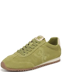 Sam Edelman Isella Suede Logo Lace Up Sneakers