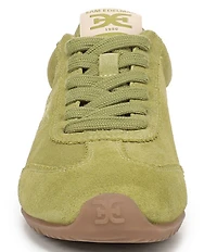 Sam Edelman Isella Suede Logo Lace Up Sneakers