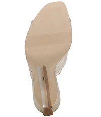 Sam Edelman Iva Embroidered Lace Dress Slide Sandals