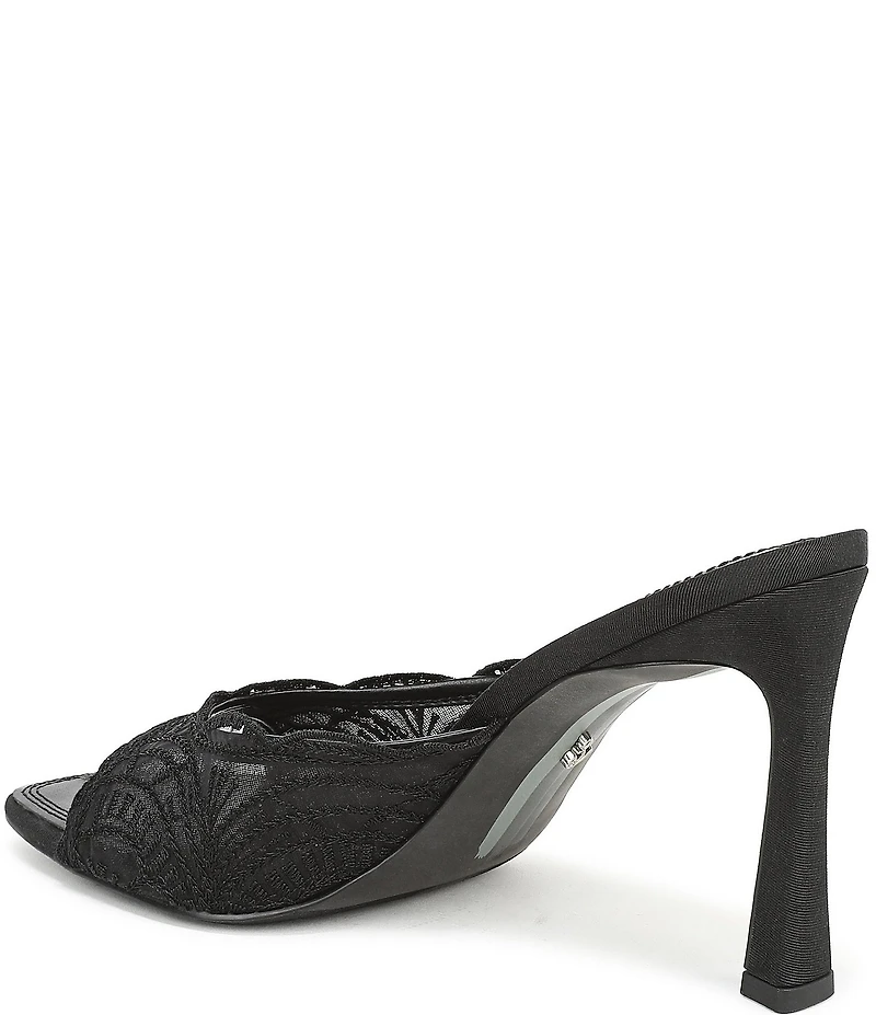 Sam Edelman Iva Embroidered Lace Dress Slide Sandals