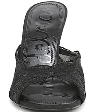 Sam Edelman Iva Embroidered Lace Dress Slide Sandals