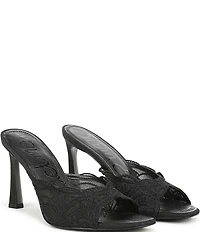 Sam Edelman Iva Embroidered Lace Dress Slide Sandals
