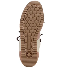 Sam Edelman Ivanna Nylon and Suede Lace Up Sneakers