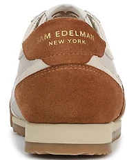 Sam Edelman Ivey Double-E Logo Lace Up Sneakers