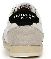 Sam Edelman Ivey Double-E Logo Lace Up Sneakers