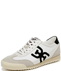 Sam Edelman Ivey Double-E Logo Lace Up Sneakers