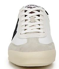 Sam Edelman Ivey Double-E Logo Lace Up Sneakers