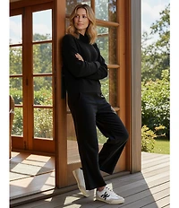 Sam Edelman Ivey Double-E Logo Lace Up Sneakers