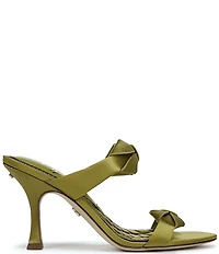 Sam Edelman Jasmine Satin Bow Slide Sandals