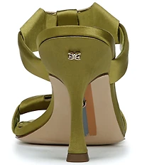 Sam Edelman Jasmine Satin Bow Slide Sandals