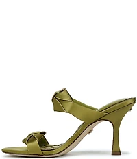 Sam Edelman Jasmine Satin Bow Slide Sandals