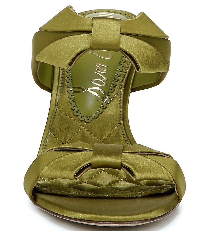 Sam Edelman Jasmine Satin Bow Slide Sandals