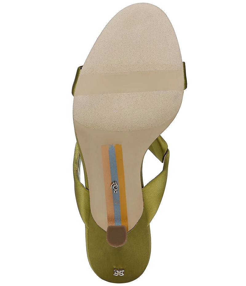 Sam Edelman Jasmine Satin Bow Slide Sandals