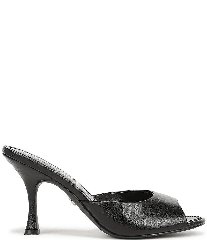 Sam Edelman Jeanie Leather Dress Slide Sandals