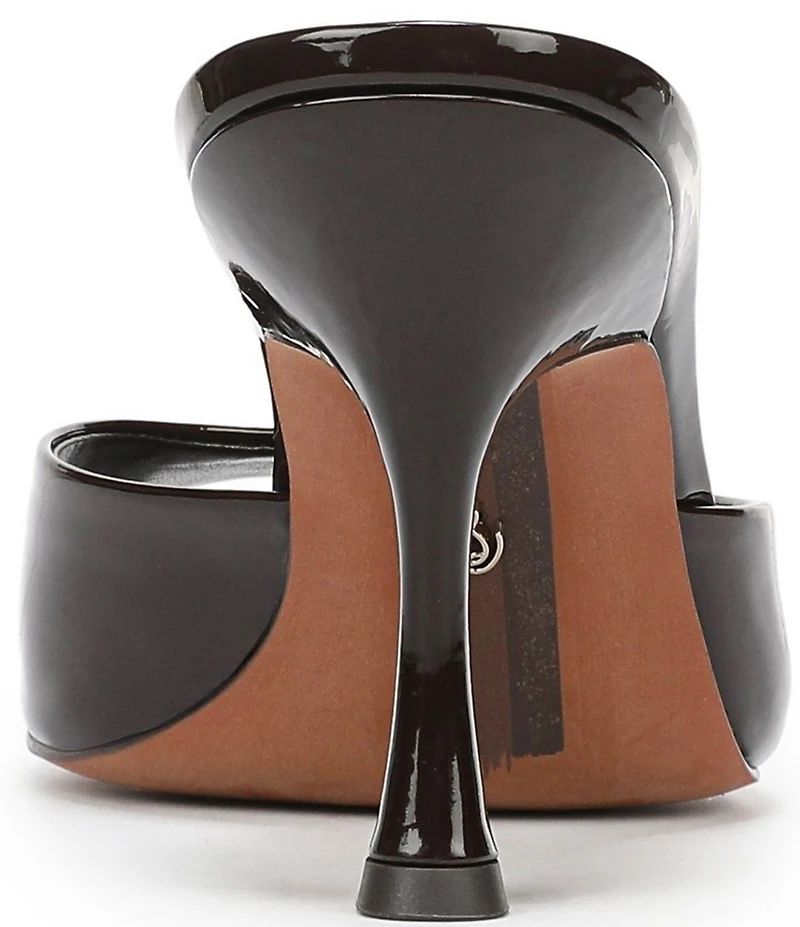 Sam Edelman Jeanie Patent Leather Dress Slide Sandals