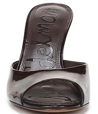 Sam Edelman Jeanie Patent Leather Dress Slide Sandals