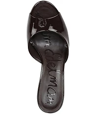 Sam Edelman Jeanie Patent Leather Dress Slide Sandals