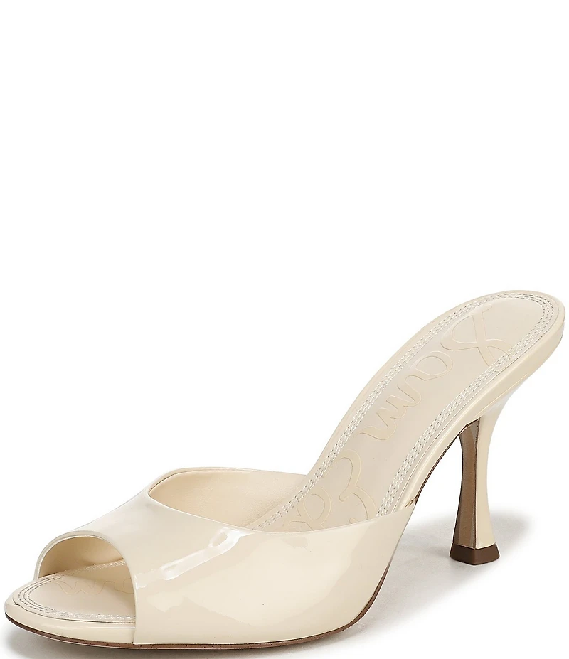 Sam Edelman Jeanie Patent Leather Dress Slide Sandals