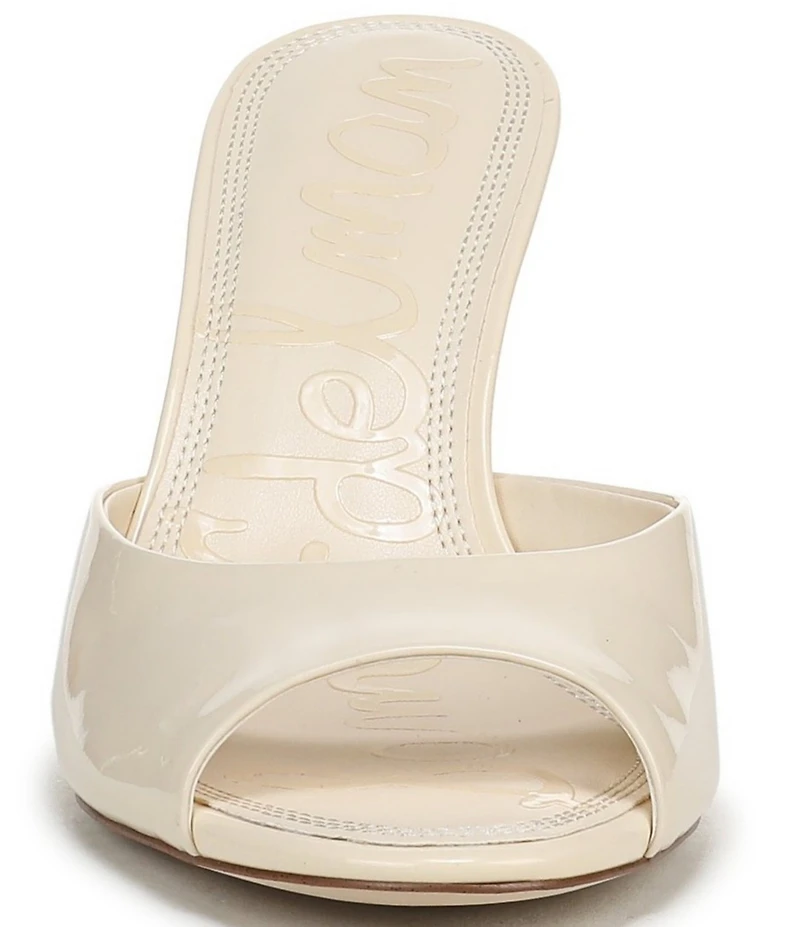 Sam Edelman Jeanie Patent Leather Dress Slide Sandals