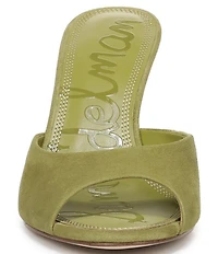 Sam Edelman Jeanie Suede Dress Slide Sandals