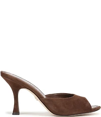 Sam Edelman Jeanie Suede Dress Slide Sandals