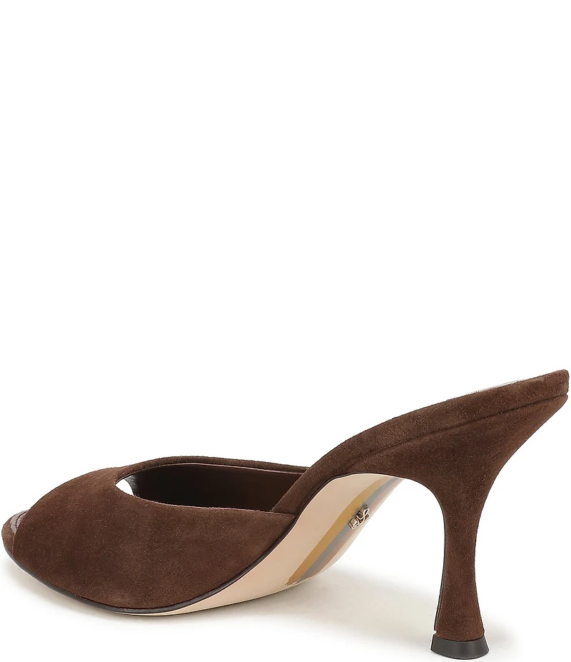 Sam Edelman Jeanie Suede Dress Slide Sandals
