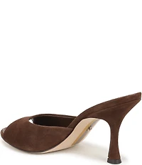 Sam Edelman Jeanie Suede Dress Slide Sandals