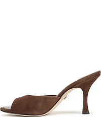 Sam Edelman Jeanie Suede Dress Slide Sandals