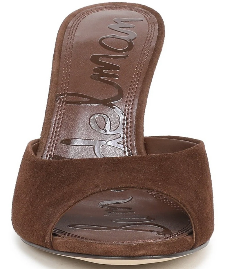 Sam Edelman Jeanie Suede Dress Slide Sandals