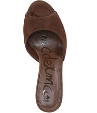 Sam Edelman Jeanie Suede Dress Slide Sandals