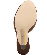 Sam Edelman Jeanie Suede Dress Slide Sandals