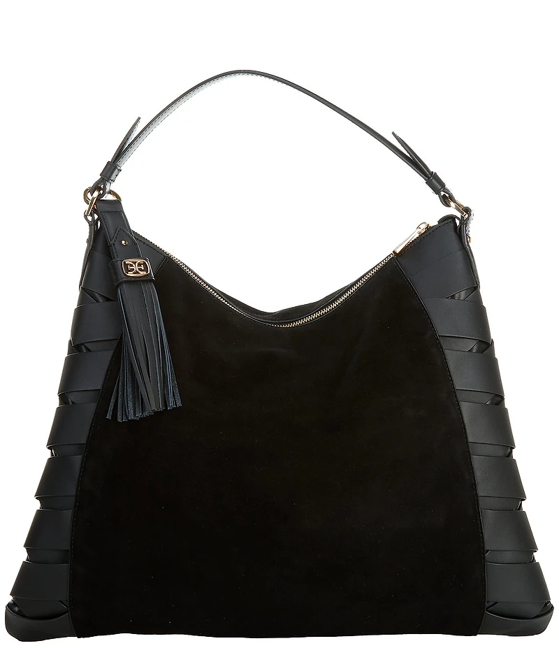 Sam Edelman Large Jette Suede Hobo Tote Bag