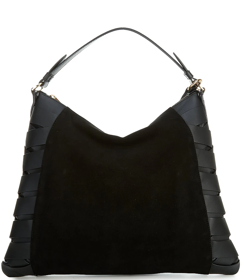 Sam Edelman Large Jette Suede Hobo Tote Bag