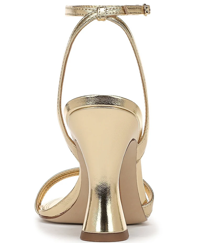 Sam Edelman Junie Metallic Leather Strappy Dress Sandals