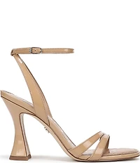 Sam Edelman Junie Patent Leather Strappy Square Toe Dress Sandals