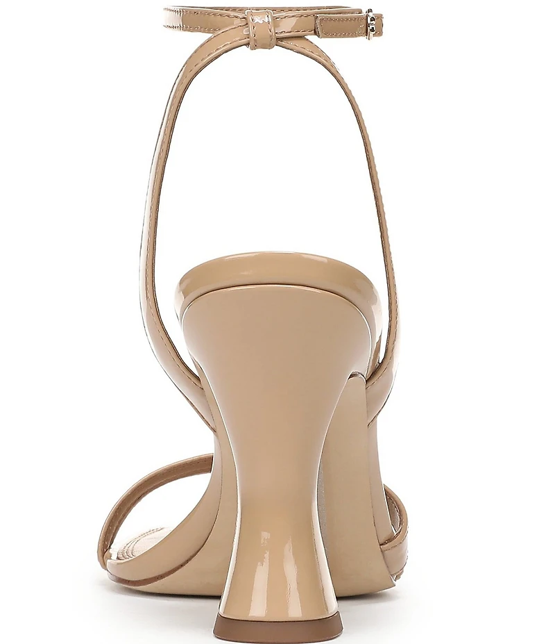 Sam Edelman Junie Patent Leather Strappy Square Toe Dress Sandals