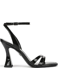 Sam Edelman Junie Patent Leather Strappy Square Toe Dress Sandals