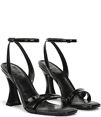 Sam Edelman Junie Patent Leather Strappy Square Toe Dress Sandals