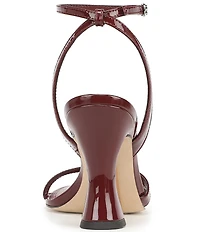 Sam Edelman Junie Patent Leather Strappy Square Toe Dress Sandals