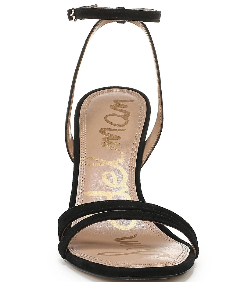 Sam Edelman Junie Suede Strappy Dress Sandals