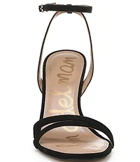 Sam Edelman Junie Suede Strappy Dress Sandals