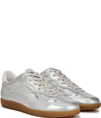 Sam Edelman Kallen Gum Sole Leather Perforated Detail Lace Up Sneakers