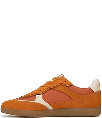 Sam Edelman Kallen Gum Sole Nylon and Suede Lace Up Sneakers