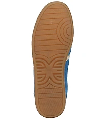 Sam Edelman Kallen Gum Sole Nylon and Suede Lace Up Sneakers