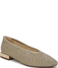 Sam Edelman Kasey Knit Square Toe Ballet Flats