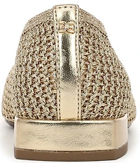 Sam Edelman Kasey Knit Square Toe Ballet Flats