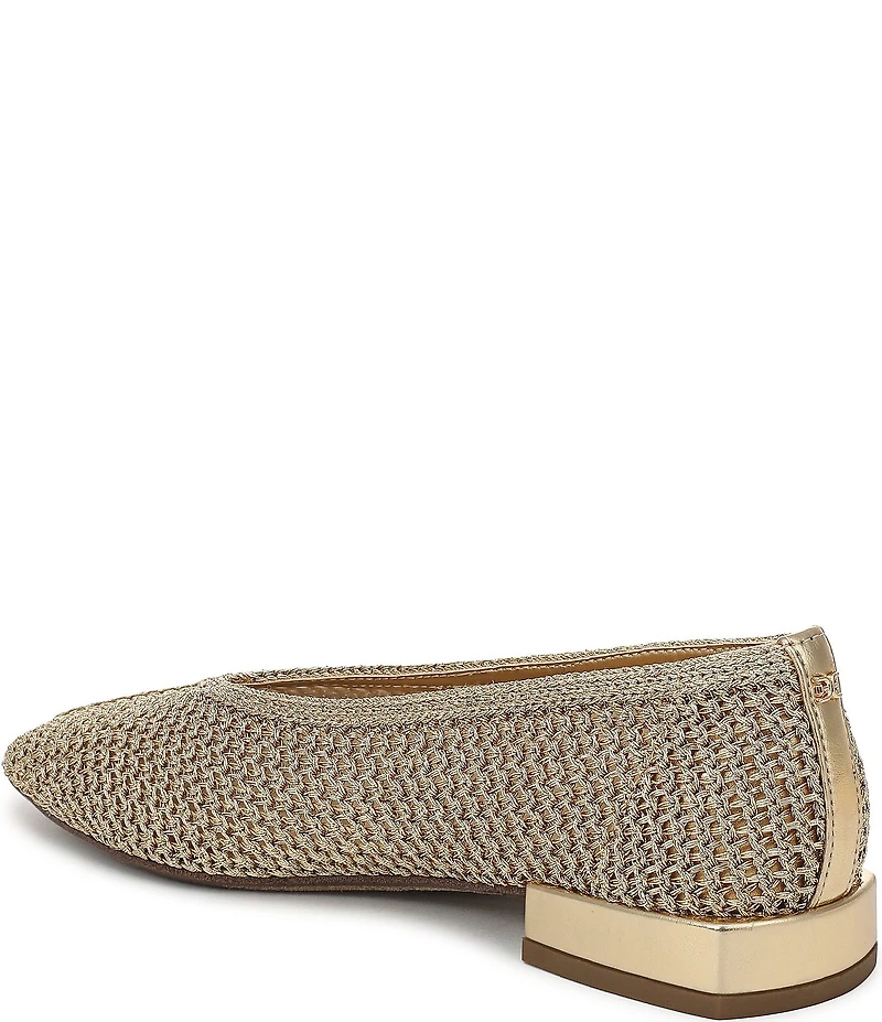 Sam Edelman Kasey Knit Square Toe Ballet Flats