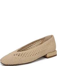 Sam Edelman Kasey Knit Square Toe Ballet Flats
