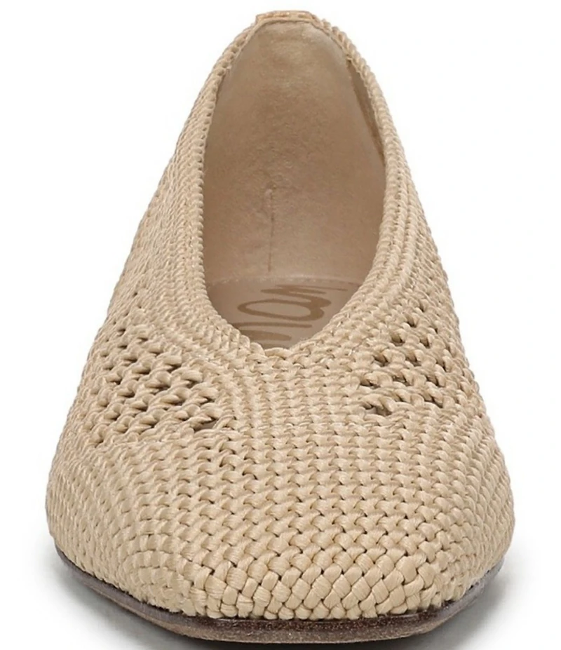 Sam Edelman Kasey Knit Square Toe Ballet Flats